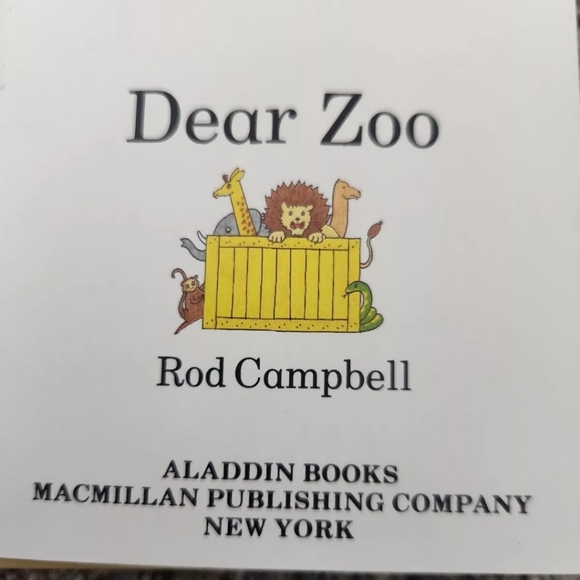 Lift the flap book - Dear Zoo (Dear Zoo & Friends) by Campbell, Rod [Hardcover] - Picture 3 of 7